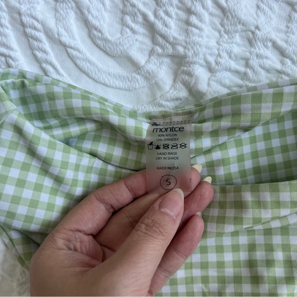 Montce Swim Vert Gingham Bikini Set - Picture 10 of 10